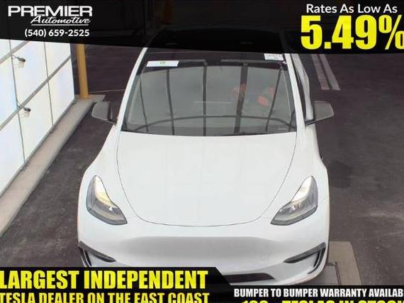 TESLA MODEL Y 2022 7SAYGDEF9NF411072 image